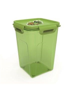 Контейнер квадратный Summer time, 1.4 л, пластик Полимербыт