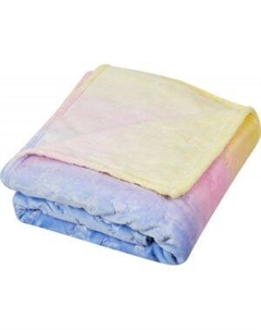 Плед Ardenza tiedye corgi, 140х200 см, микрофибра, фланель Тайпит тд