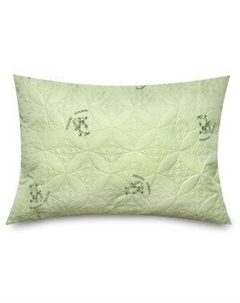 Подушка EDE-Эконом Бамбук, 50х70 см, бамбуковое волокно/полиэфирное волокно, стеганый чехол Эдом