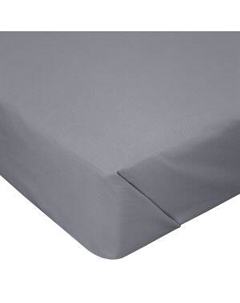 Простыня Bravo, 2-сп, 180х215 см, поплин, хлопок 110 гр/м2, пепел Ардасов а.