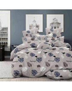 Комплект постельного белья Bonna Notte, Евро, полисатин дисперс, полиэстер 85 г/м2, диз. 1275 Партнергру