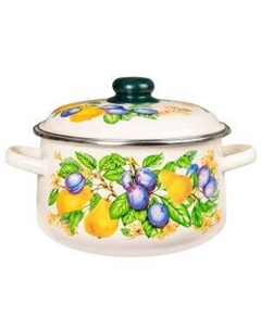 Кастрюля Appetite Дюшес, 5.5 л, эмаль Стальэмал1