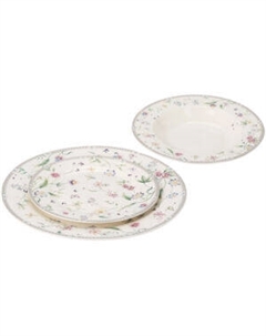 Набор столовый Мануэла, 6 персон, 18 предметов, фарфор Hoisting