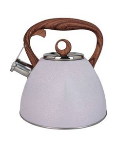 Чайник, 3 л, нерж. сталь, сиреневый Fanhoff