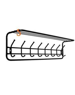 Вешалка с полкой 100, черный Зми ооо