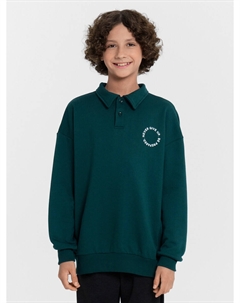 Свитшот для мальчиков зеленый Mark formelle