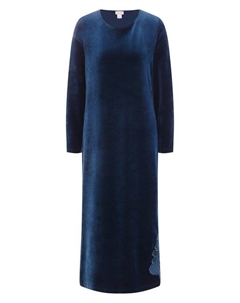 Бархатное платье Hanro