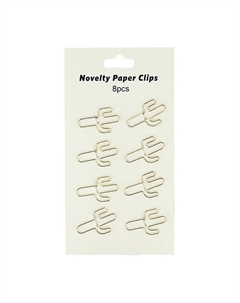 Набор скрепок CACTUS Fun