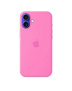 Чехол-накладка Silicone Case with MagSafe для iPhone 16 (Peony) Silicone case
