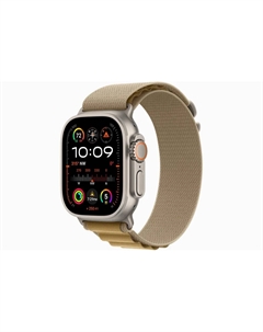 Смарт-часы Watch Ultra 2 (2024) 49mm Natural Titanium Case with Tan Alpine Loop (L) Apple