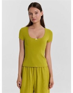 Футболка женская зеленая Mark formelle