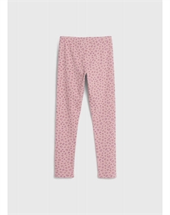 Легинсы с принтом для девочек, Оранжевый Ostin