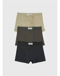 Трусы для мальчиков, 3 шт., Серый Ostin