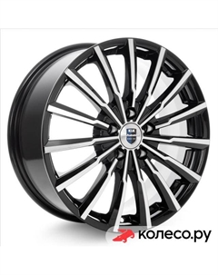 Литой диск Акцент (КС562) 7x17/5*112 D66.6 ET45 Алмаз-черный Кик