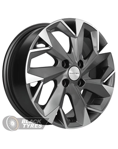 Литой диск KHW1508 6x15/4x100 D60.1 ET50, Серые Khomen wheels