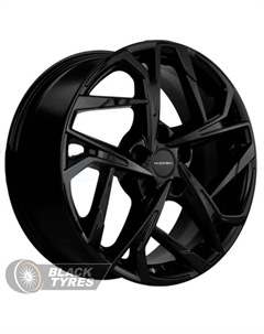 Литой диск KHW1716 7x17/5x110 D67.1 ET40, Черные Khomen wheels