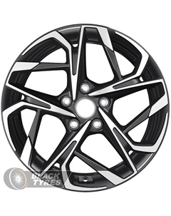 Литой диск KHW1716 7x17/5x112 D57.1 ET40, Черные Khomen wheels