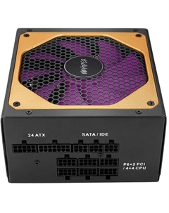 Блок питания 1300 Вт ATX HPG-1300FM, 140 мм, 80 Plus Gold, Retail ( HPG-1300FM) Hiper