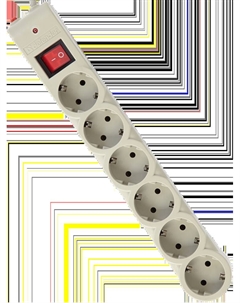 Сетевой фильтр DFS 603 3м 6 розеток White Defender