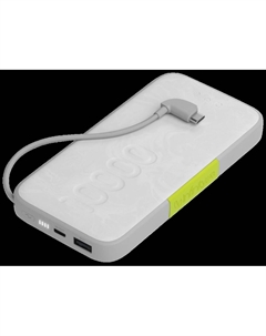 Внешний аккумулятор InstantGo Built-in Type-C 10000 mAh White (ILING10000CWHT) Infinitylab