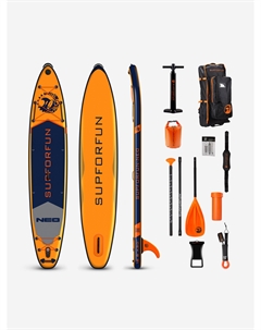Cап борд надувной NEO 12.6 381х76х15 в максимальной комплектации., Оранжевый Supforfun