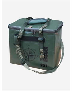 Сумка-Термос бокс 25л (38х24х33см) с крышкой (хаки), Зеленый Митек