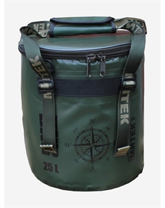 Сумка-Термос круг (Ø 30см Н-30см) с крышкой (хаки), Зеленый Митек