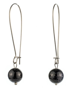 Серьги Бусики-колечки