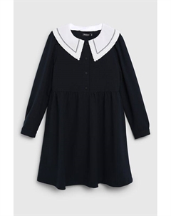 Платье со съемным воротничком Silver spoon