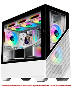 Компьютерный корпус 1STPLAYER DK D7 White (D7-WH-3F1-W) 1stplayer