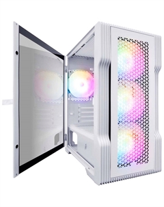 Компьютерный корпус 1STPLAYER TRILOBITE T3 White (T3-WH-4F1-W) 1stplayer