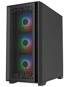 Компьютерный корпус Powercase ByteFlow Black (CBFB-A4)