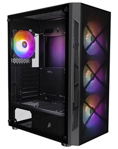 Компьютерный корпус 1STPLAYER FIREBASE XP Black (XP-BK-4F1) 1stplayer