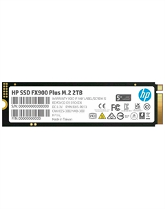 SSD накопитель HP M.2 FX900 2000 Гб PCIe 4.0 3D NAND TLC (7F618AA#ABB) Hp
