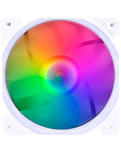Вентилятор для корпуса 1STPLAYER F1-PLUS White, LED 5-color, 140 mm (F1-PLUS-WH) OEM 1stplayer