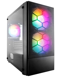 Компьютерный корпус 1STPLAYER FIREBASE X4-M Black (X4-M-BK-2F1P-1F1) 1stplayer