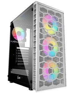 Компьютерный корпус Powercase Mistral Z4С White (CMIZ4CW-L4)