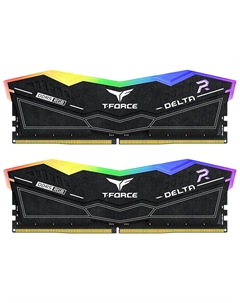 Оперативная память Team Group DDR5 32GB (2x16GB) 5600MHz T-Force Delta RGB Black (FF3D532G5600HC32DC01) Team group