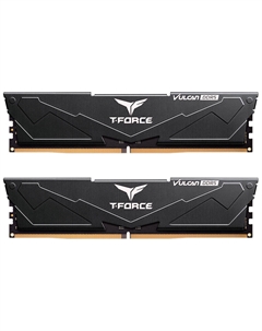 Оперативная память Team Group DDR5 32GB (2x16GB) 6000MHz T-Force Vulcan Black (FLBD532G6000HC30DC01) Team group