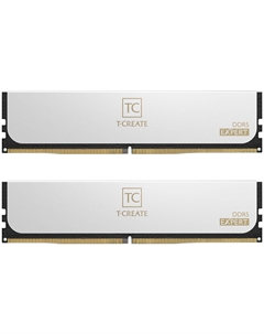 Оперативная память Team Group DDR5 32GB (2x16GB) 6400MHz T-Create Expert White (CTCWD532G6400HC32ADC01) Team group