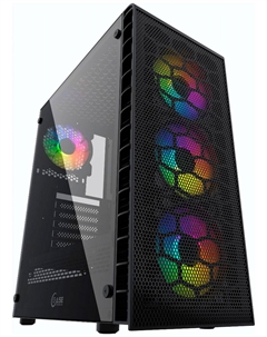 Компьютерный корпус Powercase Mistral Z4С Mesh LED (CMIZ4C-L4)