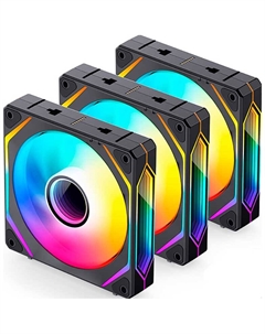 Вентилятор для корпуса Jonsbo ZL-120B (3 in 1) Black