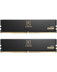 Оперативная память Team Group DDR5 32GB (2x16GB) 6000MHz T-Create Expert Black (CTCED532G6000HC38ADC01) Team group