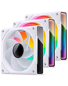 Вентилятор для корпуса Jonsbo ZK-120WR (3 in 1) White REVERSE