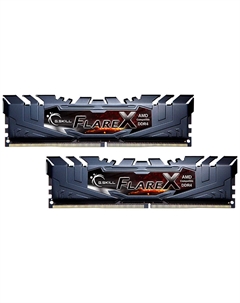 Оперативная память G.Skill DDR4 32GB (2x16GB) 3200MHz FLARE X (AMD) BLACK (F4-3200C16D-32GFX) G.skill