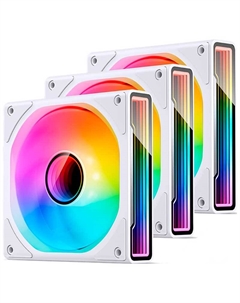 Вентилятор для корпуса Jonsbo ZK-120W (3 in 1) White