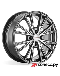 Литой диск Меандр-оригинал (КС879) 6x16/4*100 D60.1 ET50 Дарк платинум Кик