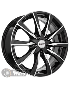Литой диск X-120М 7x17/5x108 D60.1 ET33, Черные X-trike