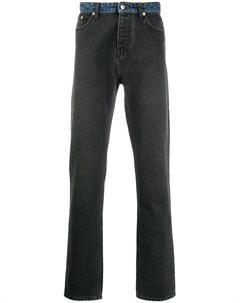 Zadig voltaire джинсы прямого кроя с контрастными вставками 33 серый Zadig&voltaire