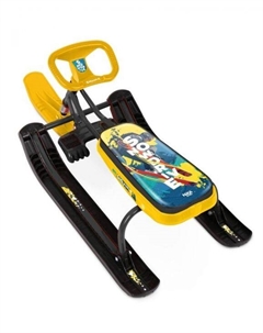 Снегокат СПОРТ 2 + (ЗИМНИЙ СПОРТ) рама черная высота руля 420 мм Тимка